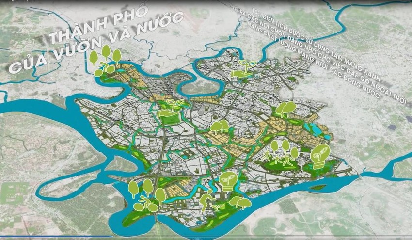 Thành phố Thủ Đức qua hình ảnh mô phỏng quy hoạch trong tương lai