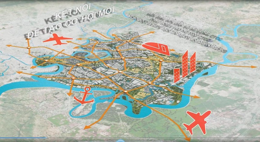 Thành phố Thủ Đức qua hình ảnh mô phỏng quy hoạch trong tương lai